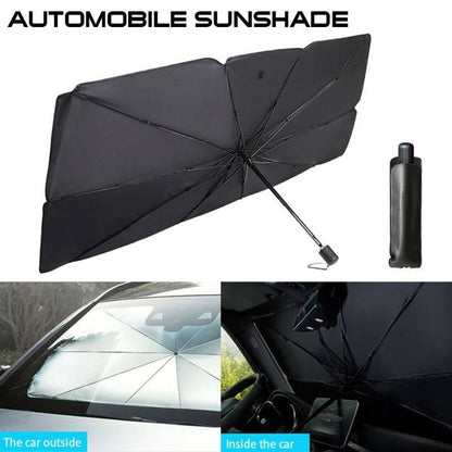 Protect Your Car from the Sun with a Portable, Foldable Car Windshield Sunshade