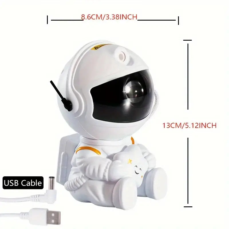 New Led Sky Nebula Atmosphere Lamp Home Star Light Astronaut Galaxy Projector Smart Astronaut Star Moving Starry Sky Night Light Star Projector Spaceman Projector