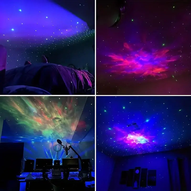 New Led Sky Nebula Atmosphere Lamp Home Star Light Astronaut Galaxy Projector Smart Astronaut Star Moving Starry Sky Night Light Star Projector Spaceman Projector