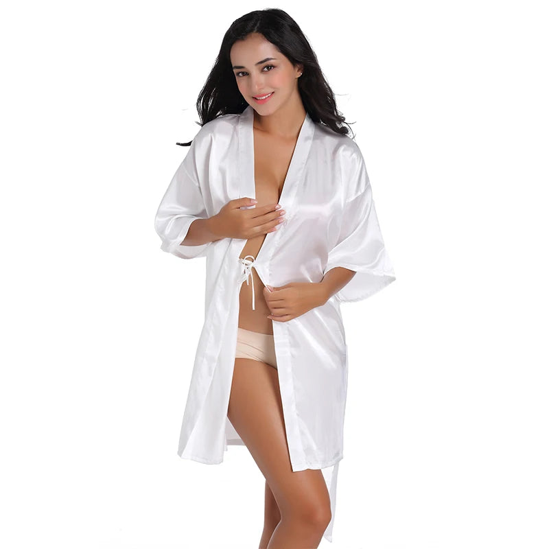 Silky Bridesmaid Satin Robes