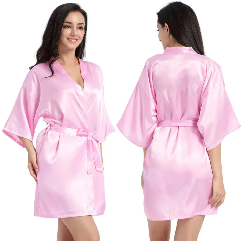 Silky Bridesmaid Satin Robes