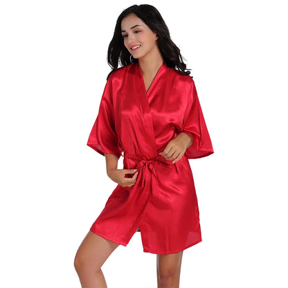 Silky Bridesmaid Satin Robes