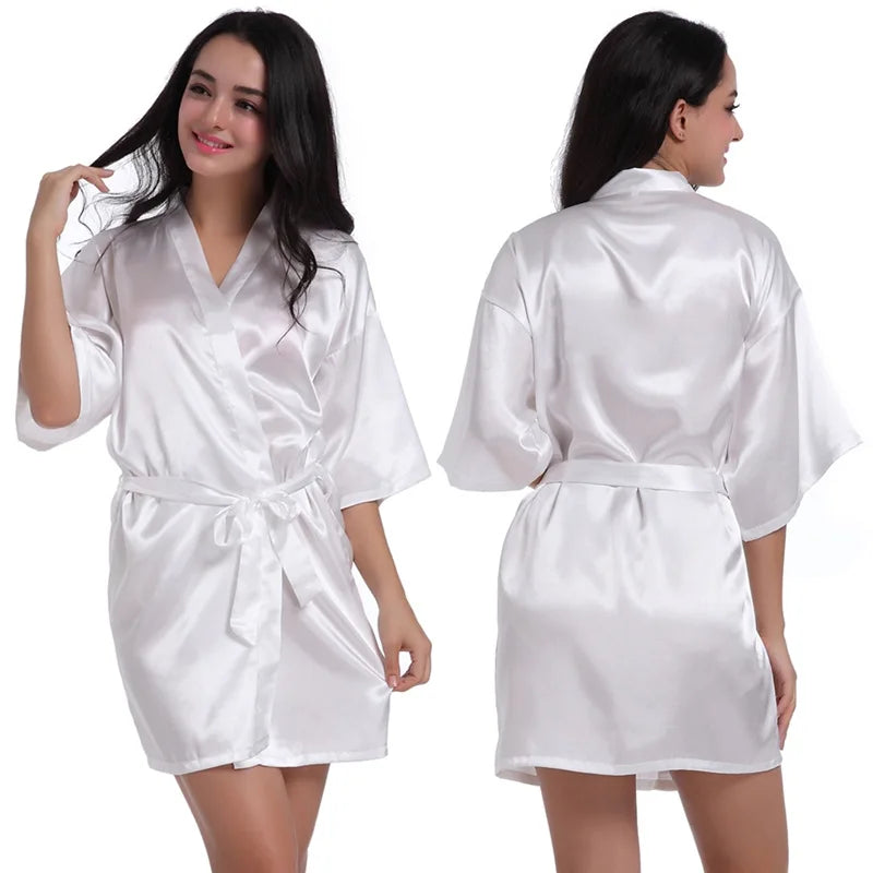 Silky Bridesmaid Satin Robes