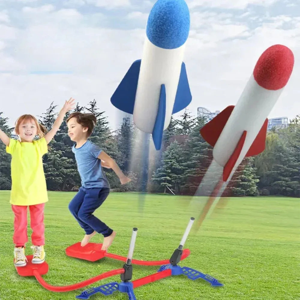 Jump Stomp Rocket Launcher Set