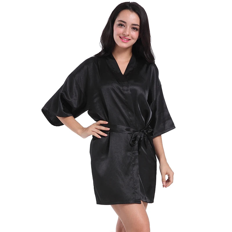 Silky Bridesmaid Satin Robes