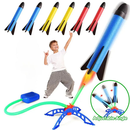 Jump Stomp Rocket Launcher Set